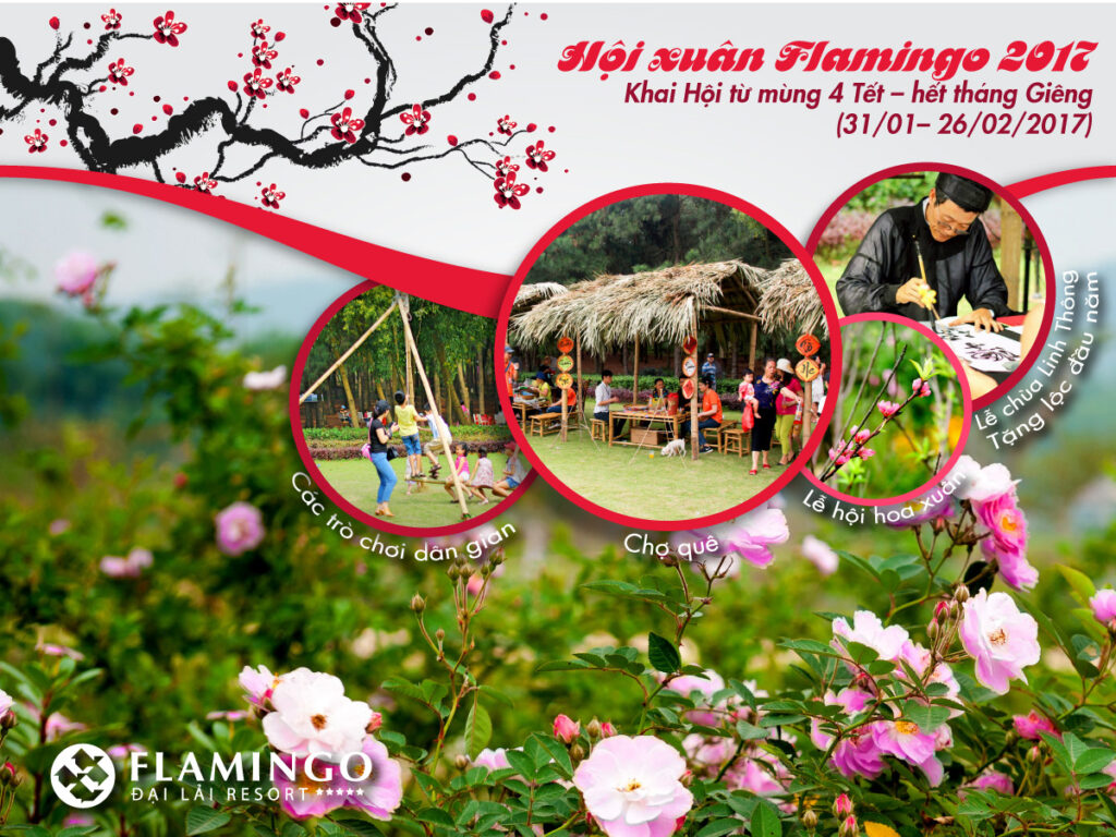 Tưng bừng Hội Xuân Flamingo 2017